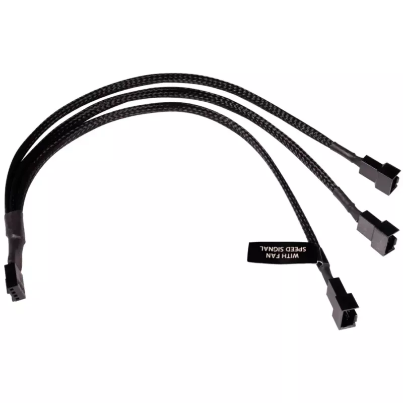 RGB skirstytuvas Alphacool 18680 Juoda 300 mm