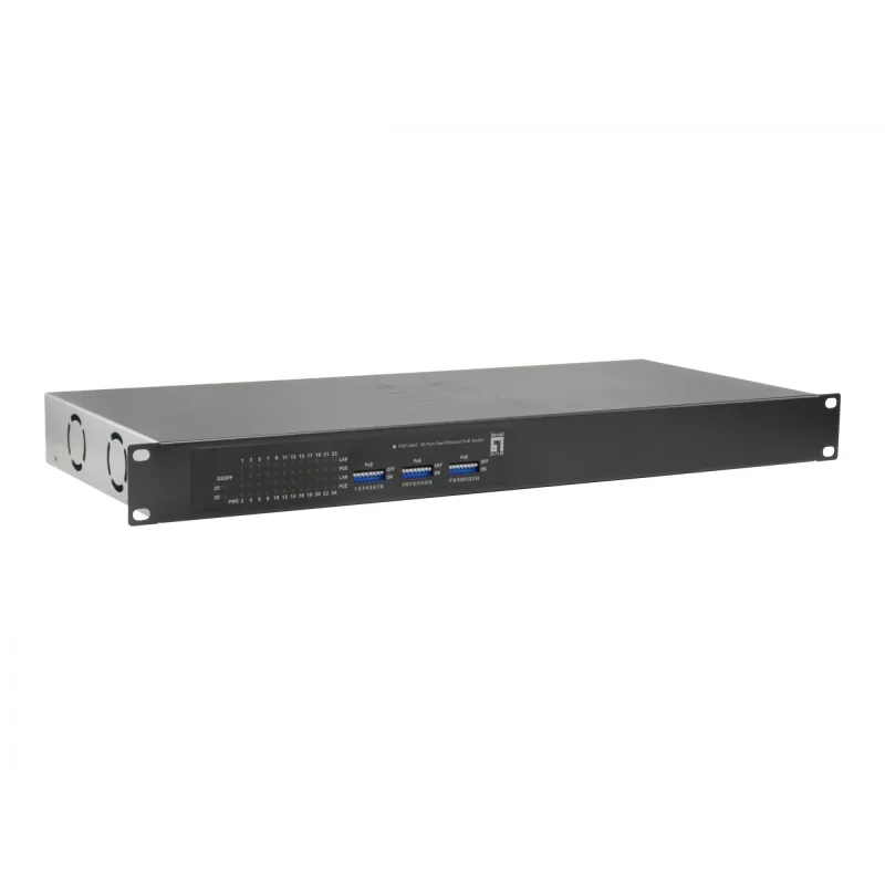 Nevaldomas komutatorius LevelOne FGP-2602W380 26 prievadų Fast Ethernet PoE
