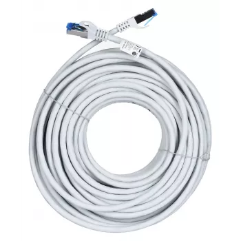 Lanberg Patchcord S/FTP Cat.6a 20m Pilka LSZH