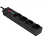 Apsaugos nuo viršįtampių juosta EATON Power Strip 4 FR — 4 Type E lizdai, 1 m laidas, 10 A, 2500 W, LED indikatoriai