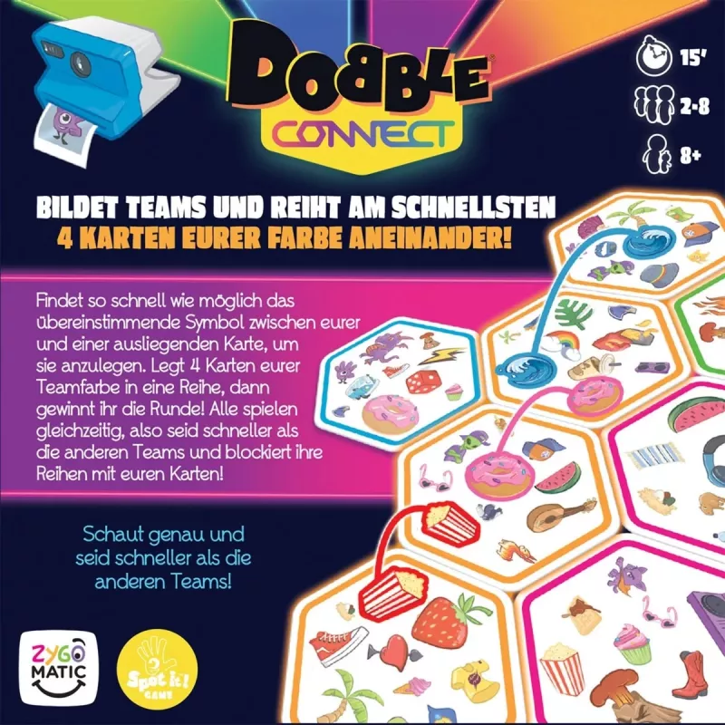 Dobble Connect, kortų žaidimas