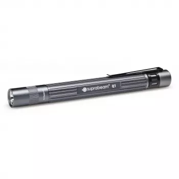 Suprabeam Q1 pilkas 14.2 cm baterijomis maitinamas LED