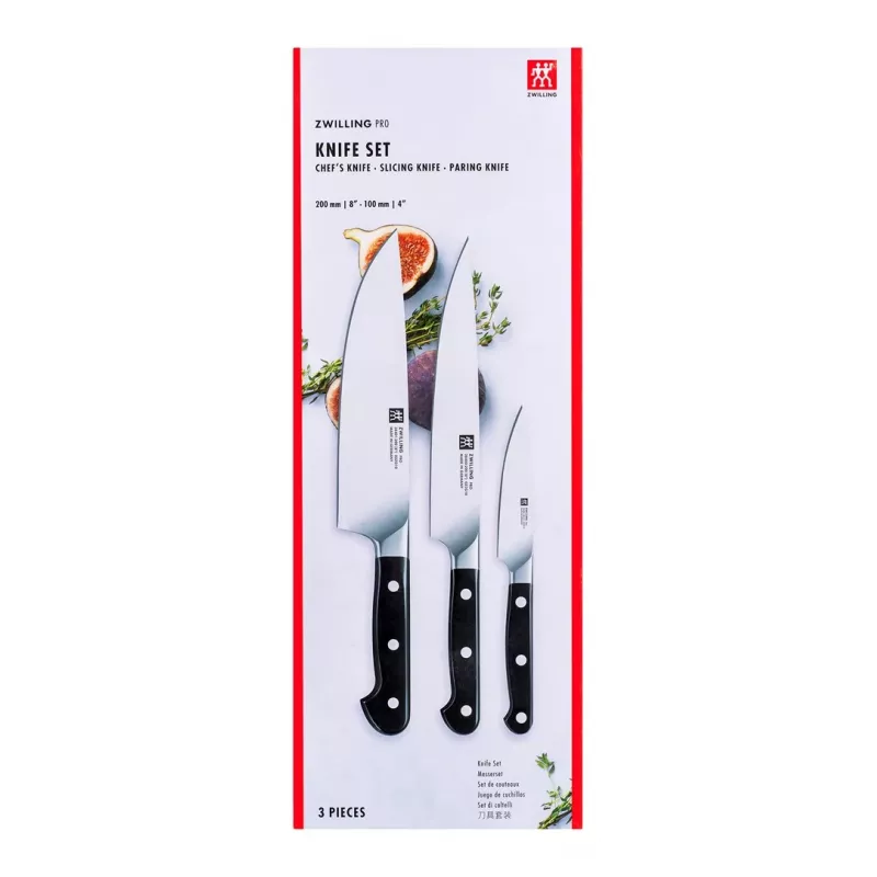 ZWILLING 3 peilių rinkinys Pro (384300070)