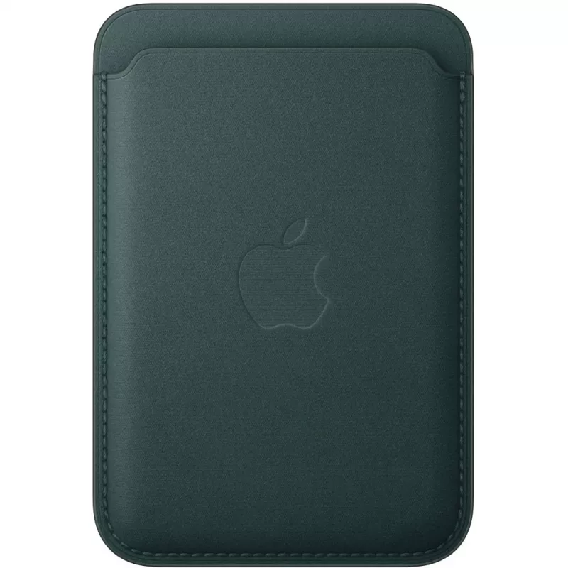 Apple iPhone FineWoven Wallet su MagSafe - tamsiai žalios spalvos