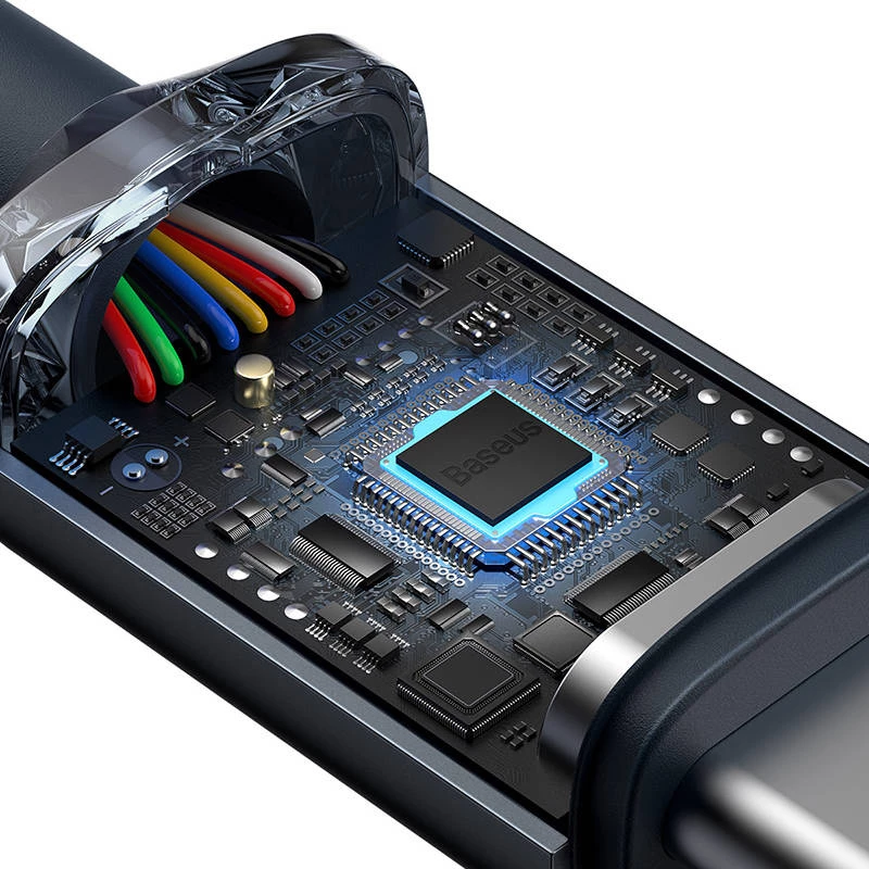 USB laidas Baseus CAJY000701 2 m USB C juodas 0,48 Gbit/s
