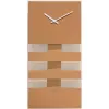 NeXtime klok 2855co Bold Stripes, 38x19 cm, sieninis, varinis