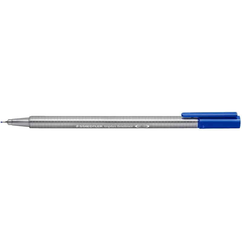 Smulkus laineris rašiklis Staedtler Triplus 334 R-3BK4 Mėlynas 4 vnt.