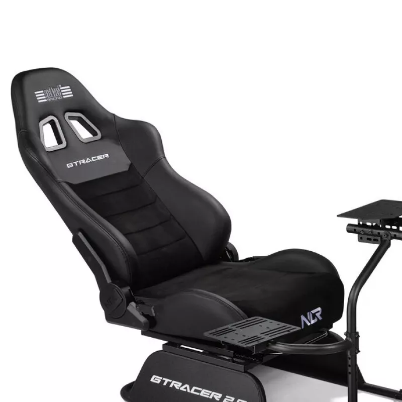 Lenktyninio simuliatoriaus kabykla Next Level Racing GTRacer 2.0 Juoda reguliuojamas sėdynės rėmas