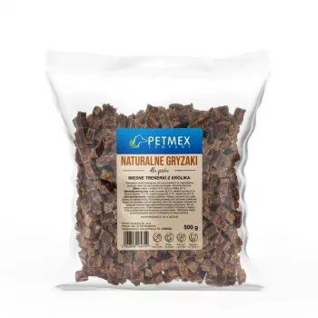 PETMEX Triušienos skanėstai šunims - 500 g