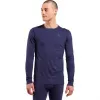 Odlo BL TOP crew neck l/s MERINO 200 ilgomis rankovėmis termo apatiniai, dydis M, mėlyni