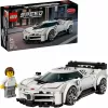 LEGO konstruktorius Bugatti Centodieci Speed Champions 77240 — 291 detalė, 1 minifigūrėlė, amžius 9+