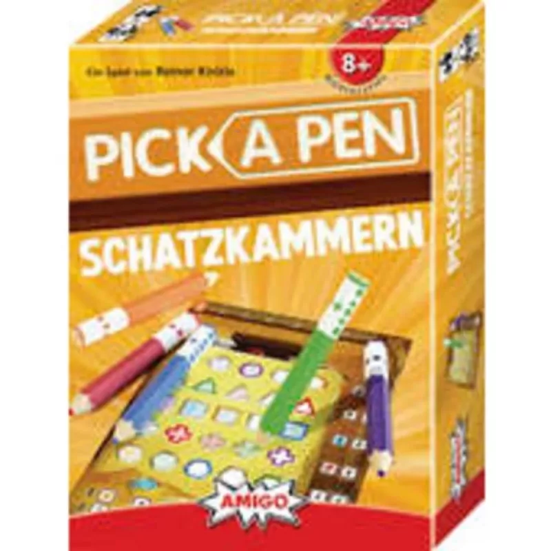 Pick a Pen: Schatzkammern, galvosūkių žaidimas