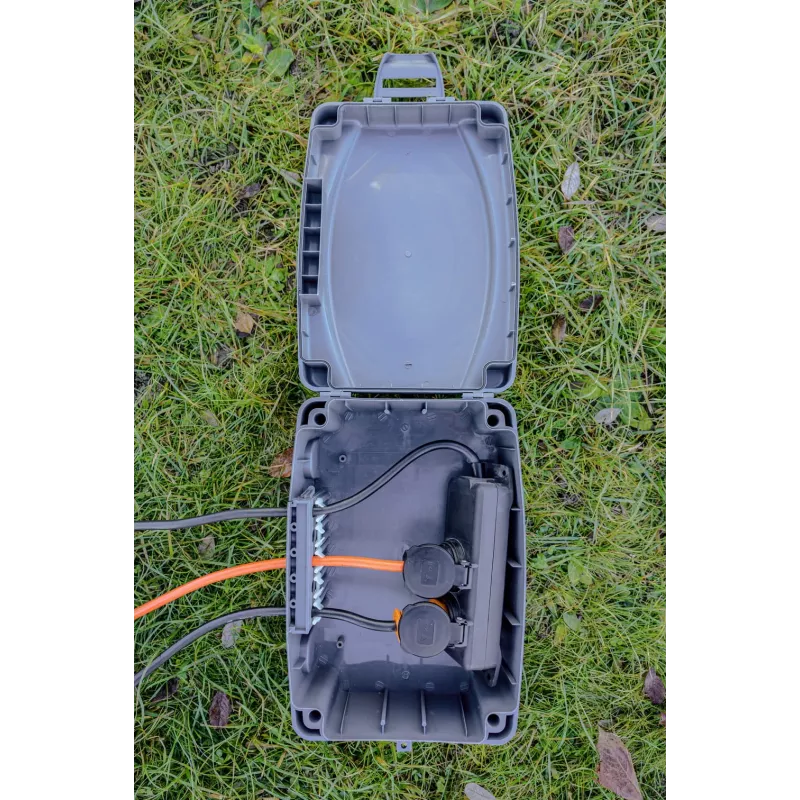 Elektros dėžutė Brennenstuhl 1160530 pilka Plotis 230 mm Gylis 340 mm Aukštis 1250 mm