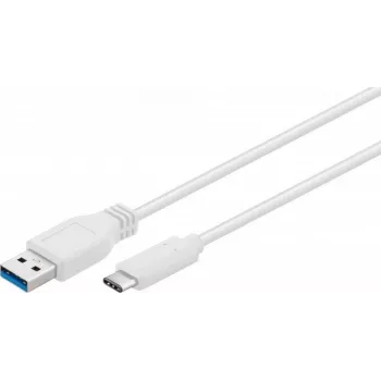 Wentronic Goobay USB 3.0 SuperSpeed laidas > USB-C™, 0,2 m - USB 3.0 kištukas (A tipo) > USB-C kištukas (67189)