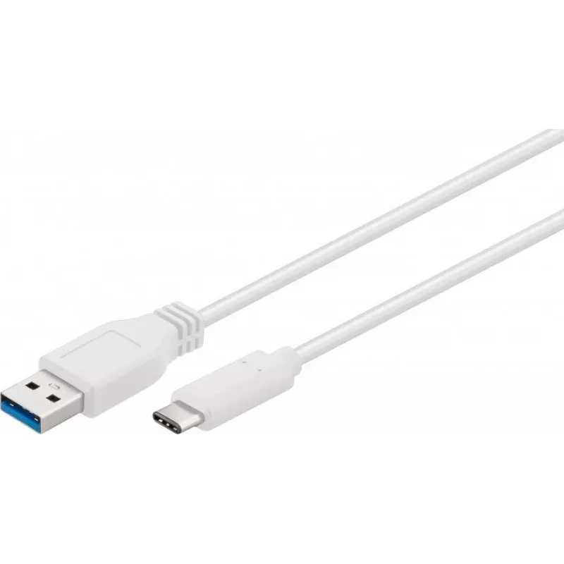Wentronic Goobay USB 3.0 SuperSpeed laidas > USB-C™, 0,2 m - USB 3.0 kištukas (A tipo) > USB-C kištukas (67189)