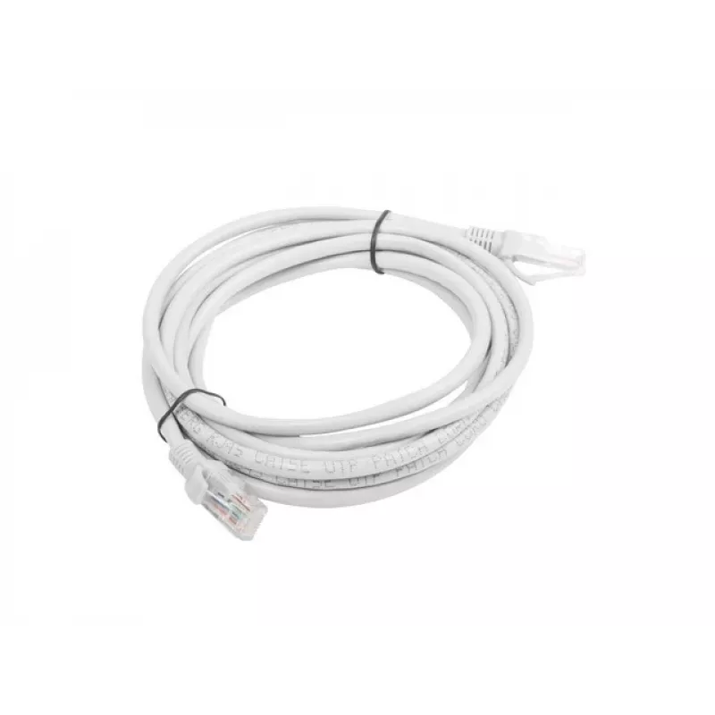 Patchcord cat.5e 3.0M UTP pilka