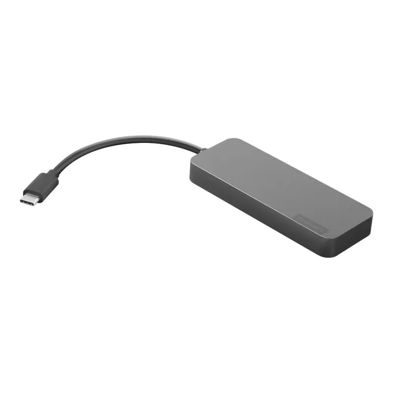 Lenovo GX90X21431 nešiojamojo kompiuterio dokas / prievadų daugintuvas USB 3.2 Gen 2 (3.1 Gen 2) Type-C juodos spalvos