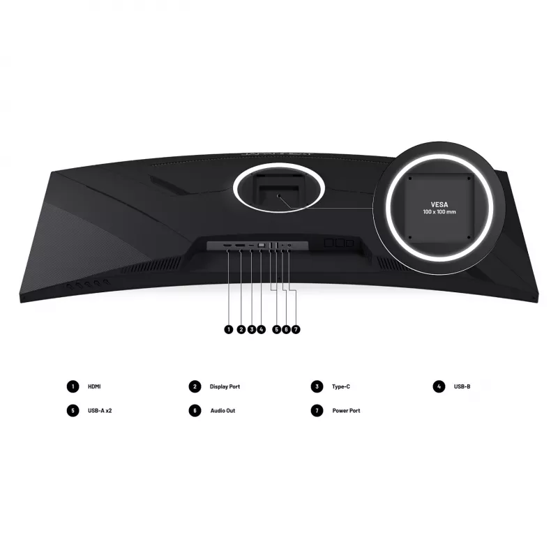 JAPANNEXT JN-IPS375UWQHD+75F-C65W-HS lenktas UWQHD+