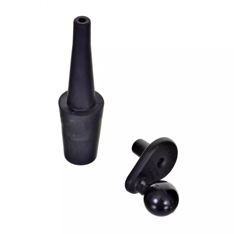 RAM Mounts X-Grip didelis telefono laikiklis su motociklo šakės stiebo baze