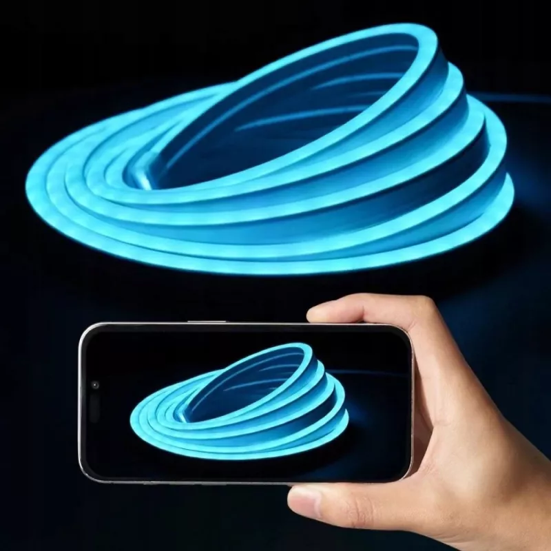 LED juostelė Vention PAEWH 2 m, maitinama per USB 5 V, RGB su IR nuotolinio valdymo pulteliu, tvirtinama dvipuse juosta