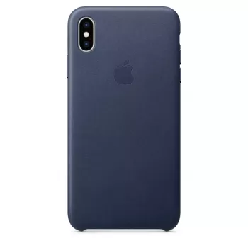 Apple Leather Case MRWU2ZM/A Iphone XS Max Midnight Originali Seal