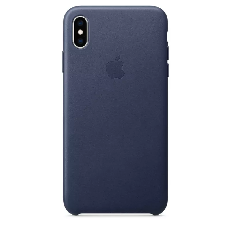 Apple Leather Case MRWU2ZM/A Iphone XS Max Midnight Originali Seal
