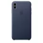 Apple Leather Case MRWU2ZM/A Iphone XS Max Midnight Originali Seal