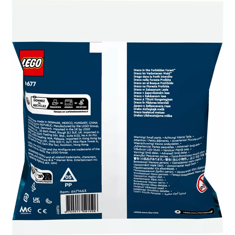 LEGO Harry Potter konstruktorius 30677 – Drako mažoji figūrėlė Uždraustajame miške