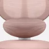 Vaikiška sukamoji kėdė mark adler Junior 4.5 Pink — tinklinis atlošas, putplasčio sėdynė, reguliuojamas aukštis 40–50 cm, porankiai, juosmens atrama, ratukai (atidaryta pakuotė)