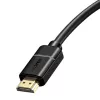 Baseus 2x HDMI 2.0 4K 60Hz kabelis, 3D, HDR, 18 Gbps, 5 m (juodas)