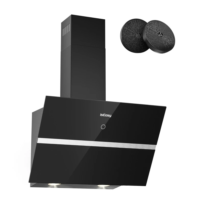 Virtuvės gartraukis IsEasy TV5290D4-CC-I2 su galingu siurbimu ir elegantišku dizainu