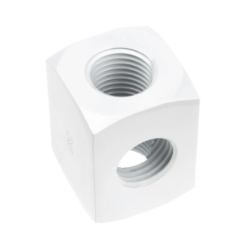 Vandens blokas Alphacool 17629 žalvaris baltas 22x30x22mm