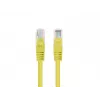 Tinklo kabelis LANBERG PCU6-20CC-0150-Y UTP Cat.6 1.5 m, CCA, RJ-45, geltonas