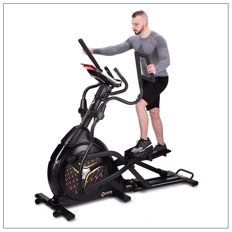 HMS Fitness H1802 elektromagnetinis elipsinis treniruoklis, juodas