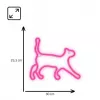 Dekoratyvinė neoninio stiliaus LED šviestuvas MANTA SNL70PK Style Neon Lights CAT 2 Rožinė (modelis SNL70PK)