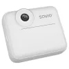 Momentinio spausdinimo fotoaparatas vaikams SAVIO AN-01, baltas, 2,4 colio LCD, MicroSDHC iki 32 GB, USB-C, 1200 mAh baterija, be integruotos blykstės