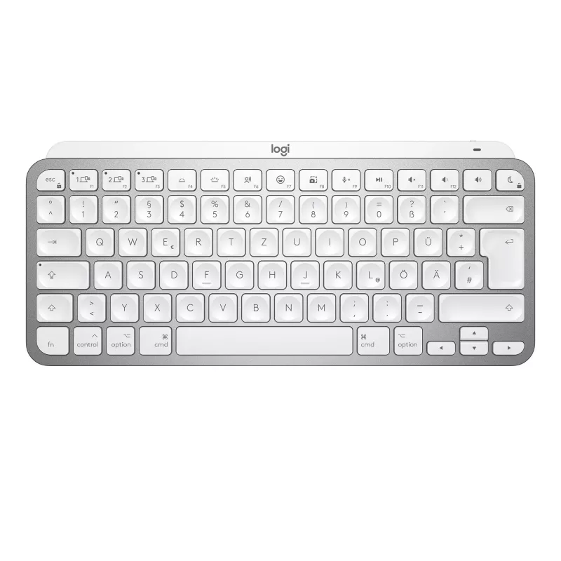 Klaviatūra MX Keys Mini Mac Pale 920-010526 pilka