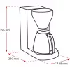 MELITTA Enjoy Therm - kavos virimo aparatas - 12 puodelių