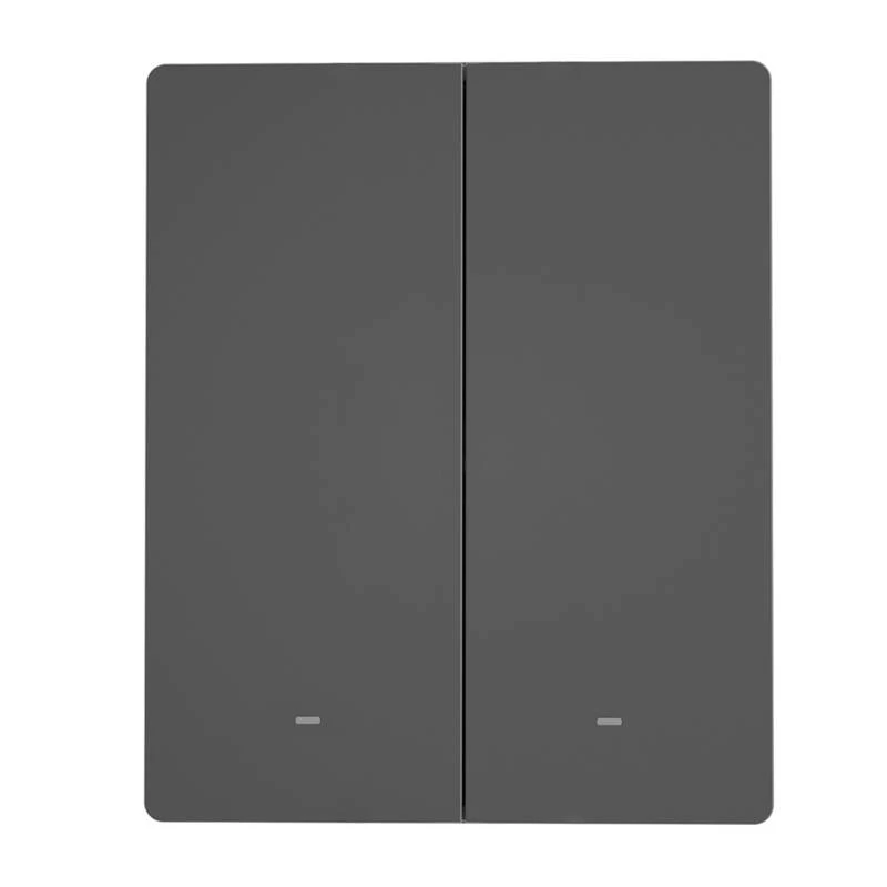 Sieninis išmanusis jungiklis Sonoff M5-2C-80 Wi‑Fi, 2 grandinės, modelis M5-2C-80