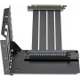 Vertikalus GPU laikiklis su PCIe 4.0 keltuvu XILENCE XZ107, juodas, suderinamas su X Case X912.ARGB