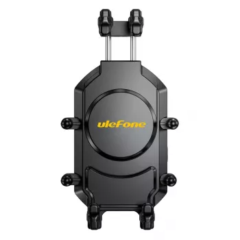 Pasyvus laikiklis UleFone Armor Mount Pro mobiliesiems telefonams — laikiklio laikiklis, dviračiams ir paspirtukams, juodas