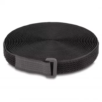 DeLOCK užsegamasis dirželis 5m x 20mm juodas nailonas