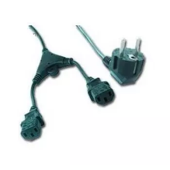 kabelis POWER SPLITTER VDE 2M/PC-186-ML6 GEMBIRD
