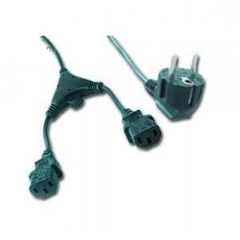 kabelis POWER SPLITTER VDE 2M/PC-186-ML6 GEMBIRD