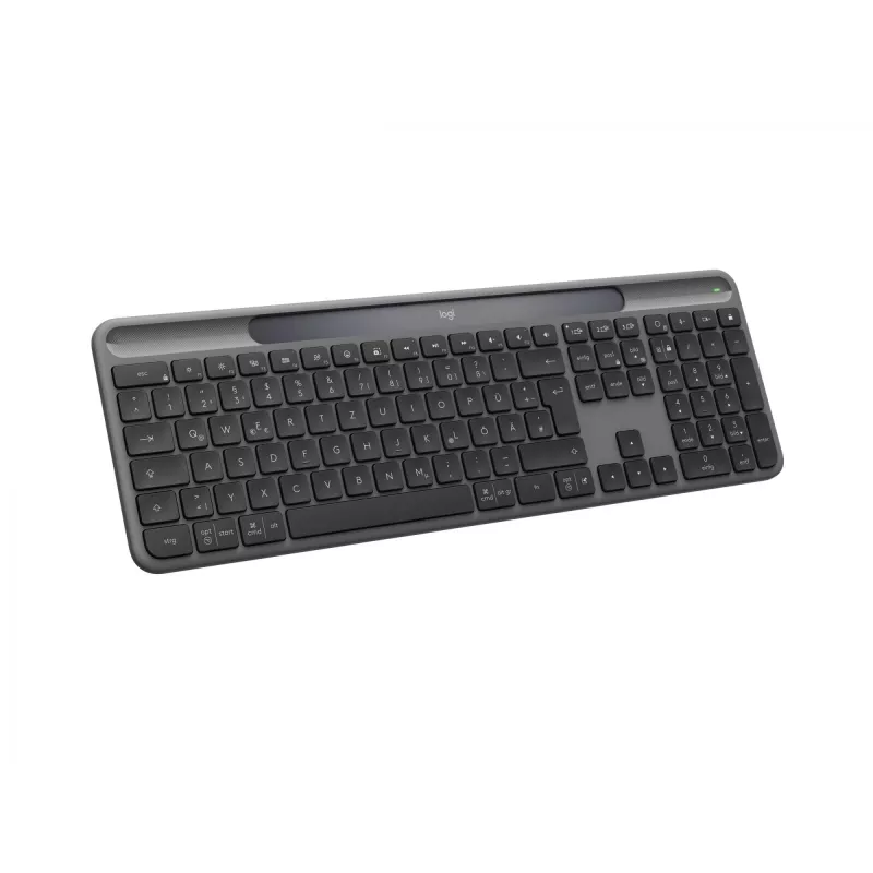 Logitech klaviatūra RF belaidė Bluetooth QWERTZ vokiečių grafito 920-013773