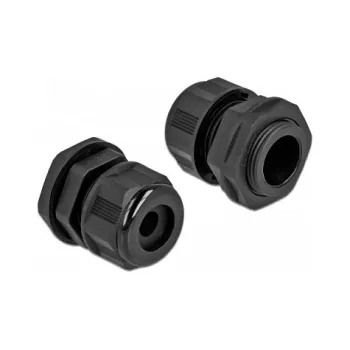 Kabelio sandariklis DeLOCK 60365 juodas plastikinis 2 vnt.