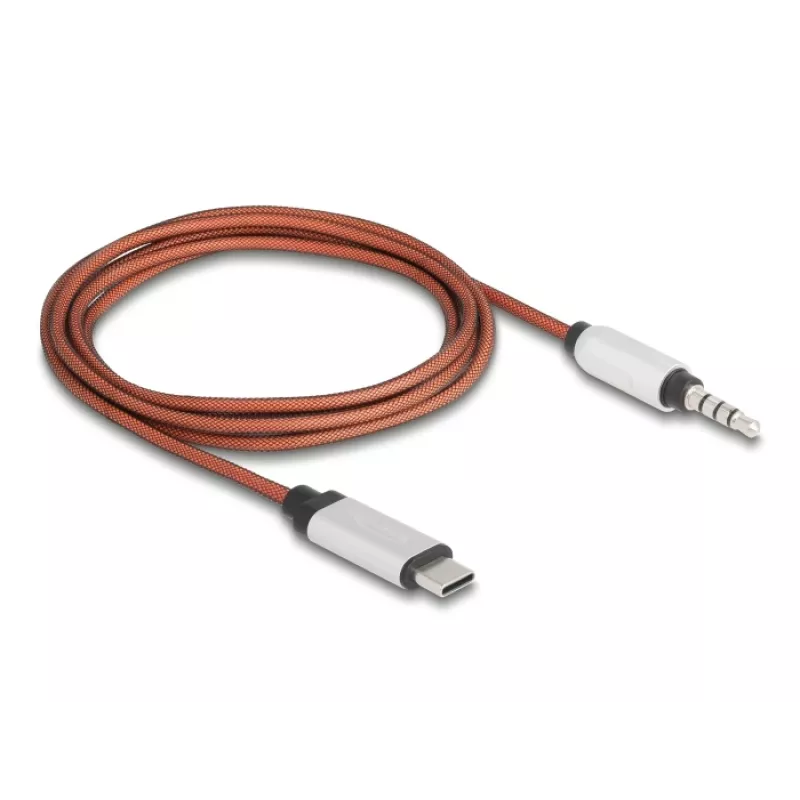 USB laidas DeLOCK 81288 oranžinis sidabrinis