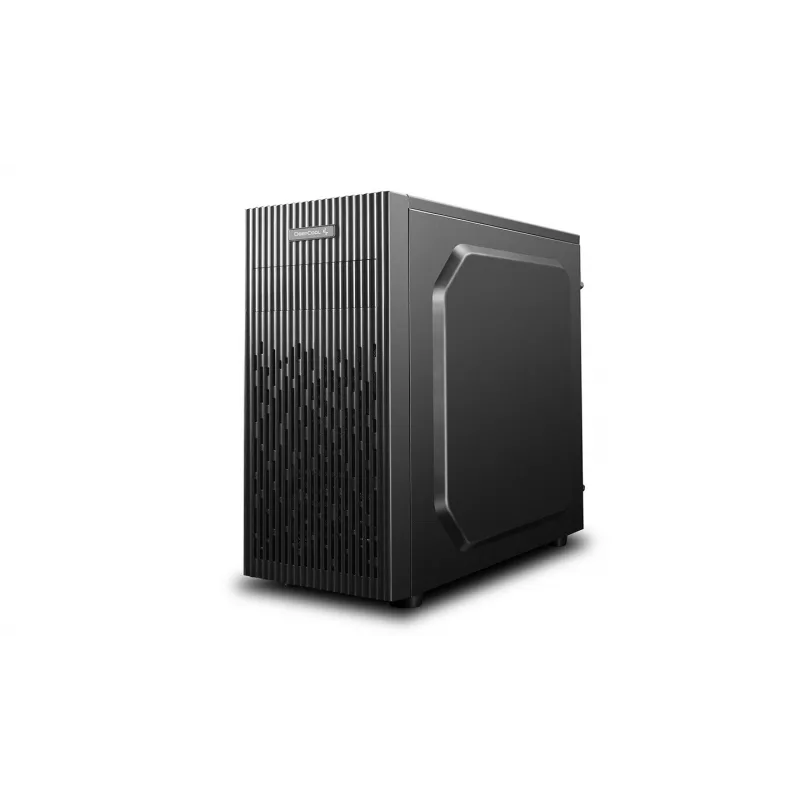 PC korpusas DeepCool Matrexx 30 Mini Tower — Micro ATX, grūdintas stiklas, 3x3,5 colio / 2x2,5 colio lizdai, GPU iki 25 cm