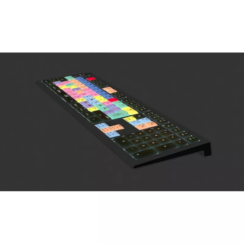 Logickeyboard LKB-PPROCC-A2M-UK klaviatūra USB QWERTY angliška juoda (LKB-PPROCC-A2M-UK)