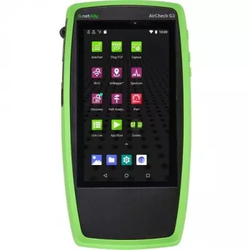 Tinklo diagnostikos ir matavimo įrenginys „NetAlly AirCheck G3 PRO“ belaidis testeris